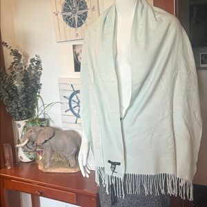 NWT Love&Lore Elegant Light Green Scarf